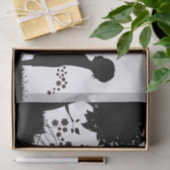 Jongen met Butterflies ontkoppelen Tissuepapier (Geschenk)