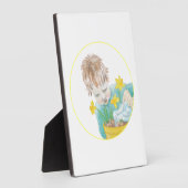 Jongen met Daffodils Fotoplaat (Zijkant)