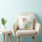 Jongen met Daffodils Kussen (Stoel)