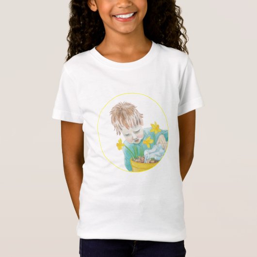 Jongen met Daffodils T-shirt (Voorkant)