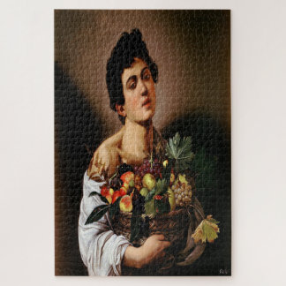 Jongen met een fruitmand (1593) - Caravaggio Legpuzzel