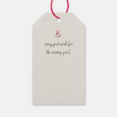 Jongen met een kerstboom CC0936 Jenny Nyström Cadeaulabel (Achterkant)