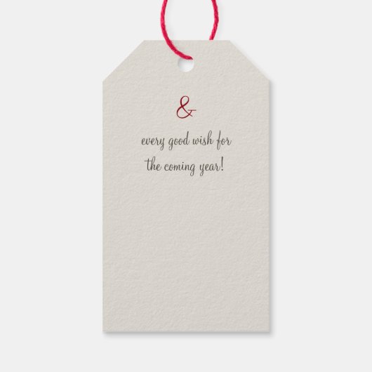 Jongen met een kerstboom CC0936 Jenny Nyström Cadeaulabel (Achterkant)