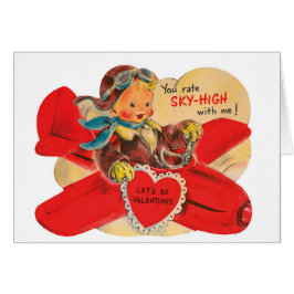  jongen met een vliegtuigValentijn