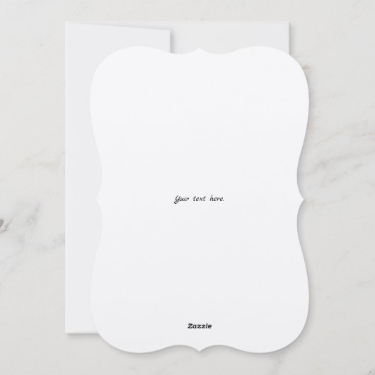  jongen met hartengitaarValentijn Feestdagenkaart (Achterkant)