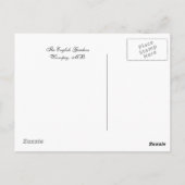 Jongen met het Briefkaart Boot (Achterkant)