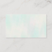 Jongen met Kaart voor Pinwheels Mam Play Date Contactkaartje (Achterkant)