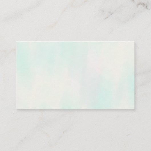 Jongen met Kaart voor Pinwheels Mam Play Date Contactkaartje (Achterkant)