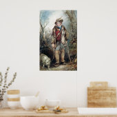 Jongen met konijnen poster (Keuken)