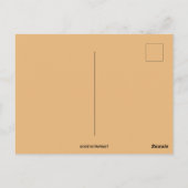  Jongen Met Pet Uit en Turkije Thanksgiving Briefkaart (Achterkant)