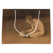 Jongen met schedel (door Magnus Enckell) Groot Cadeauzakje (Voorkant)