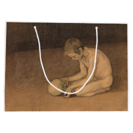 Jongen met schedel (door Magnus Enckell) Groot Cadeauzakje