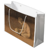Jongen met schedel (door Magnus Enckell) Groot Cadeauzakje (Voorkant Gekanteld)
