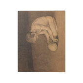 Jongen met schedel (door Magnus Enckell) Notitieblok (Linkerzijde)