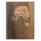 Jongen met schedel (door Magnus Enckell) Notitieboek (Voorkant)