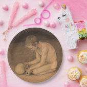 Jongen met schedel (door Magnus Enckell) Papieren Bordje (Feest)