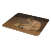 Jongen met schedel (door Magnus Enckell) Snijplank (Hoek)