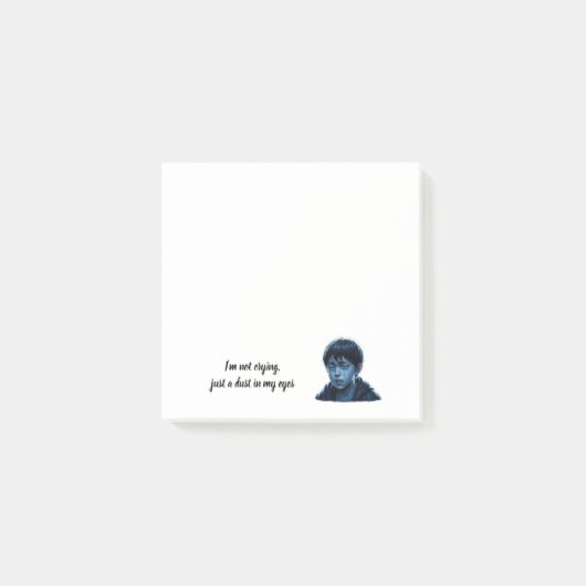 Jongen met tranen post-it post-it® notes (Voorkant)