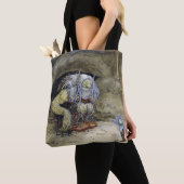 “Jongen met trol” van John Bauer Tote Bag (Dichtbij)