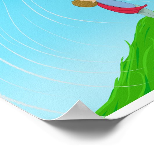 Jongen met Trumpet Poster (Hoek)