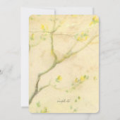 Jongen met water kunnen worden uitgenodigd kaart (Achterkant)