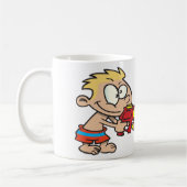 Jongen met Water Pistool Summer Fun Koffiemok (Links)