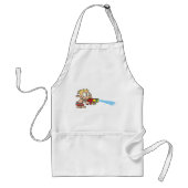 Jongen met Water Pistool Summer Fun Standaard Schort (Voorkant)