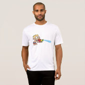 Jongen met Water Pistool Summer Fun T-shirt (Voorkant volledig)