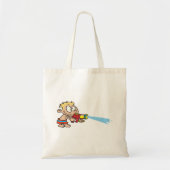 Jongen met Water Pistool Summer Fun Tote Bag (Voorkant)
