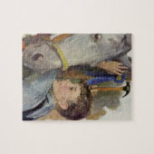  jongen met zijn blauwe lintje winnetje legpuzzel (Horizontaal)