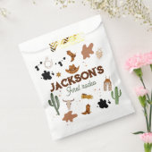 Jongen Mijn Eerste Rodeo Cowboy 1e Verjaardag Bedankzakje (Gezegeld)