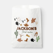 Jongen Mijn Eerste Rodeo Cowboy 1e Verjaardag Bedankzakje (Voorkant)