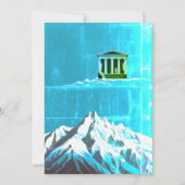 Jongen Mythology Birthday Invite: Uitnodiging van  (Achterkant)