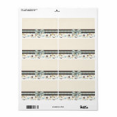 Jongen Naam Tag 2 Etiket (Full Sheet)