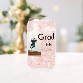 jongen naam toevoegen datum jaar tekst QR afstuder Blikvorm Glas