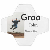 jongen naam toevoegen datum jaar tekst QR afstuder Voetbal (Enkel)