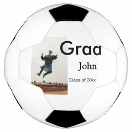 jongen naam toevoegen datum jaar tekst QR afstuder Voetbal