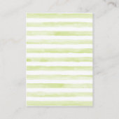 Jongen Oerwouden Baby shower luierspoeling Informatiekaartje (Achterkant)