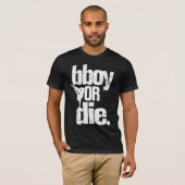 jongen of die wit in nood t-shirt (Voorkant volledig)