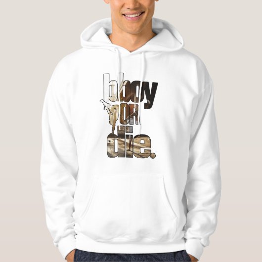 jongen of dood hoodie (Voorkant)