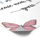 Jongen of Meisje draag je gok. Poster (Hoek)