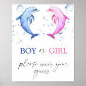 Jongen of Meisje, draag u alstublieft uw Poster (Voorkant)