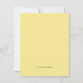 jongen of meisje ELKE LEEFTIJD bij VERJAARDAGSFEES Kaart (Achterkant)