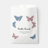 Jongen of meisje. Genderonthulling Bedankzakje (Voorkant)