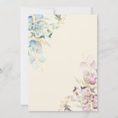 Jongen of meisje geslacht onthullen botanisch goud kaart (Achterkant)