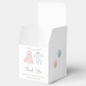 Jongen of meisje Geslacht Onthulling Dank u gesche Bedankdoosjes (Geopend)