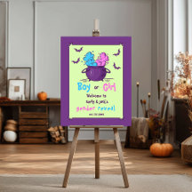 Jongen of Meisje Halloween Geslacht onthullen Welk