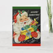 Jongen of Meisje Naam Sinterklaas Personaliseer Ke Feestdagen Kaart (Voorkant)