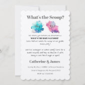 Jongen of meisje, wat zal het geslacht onthullen? kaart (Voorkant)