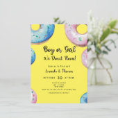 Jongen of Meisje! We weten het. Geslacht onthullen Kaart (Staand voorkant)